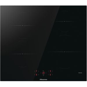 Plita incorporabila HISENSE HI601FM, Inductie, 4 arzatoare, Touch control, negru