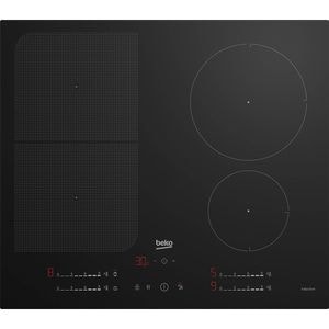 Plita incorporabila BEKO HII64792UFT, Inductie, 4 arzatoare, Touch Control, negru
