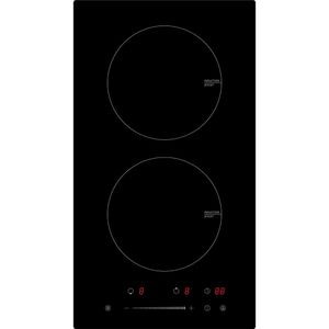 Plita incorporabila VORTEX VPI30DBK01Y, Inductie, 2 arzatoare, Touch control, negru