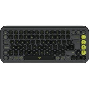 Tastatura Wireless LOGITECH Pop Icon, Bluetooth, grafit