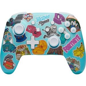 Controller Wireless POWERA Enhanced Fornite Edition, Nintendo Switch, multicolor
