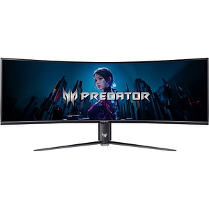 Monitor Gaming curbat Mini LED VA ACER Predator Z57, 57", DUHD, 240Hz, AMD FreeSync Premium, HDR 600, boxe, negru