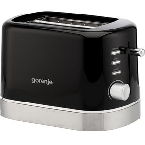 Prajitor de paine GORENJE T800DB, 2 felii, 800W, negru-argintiu