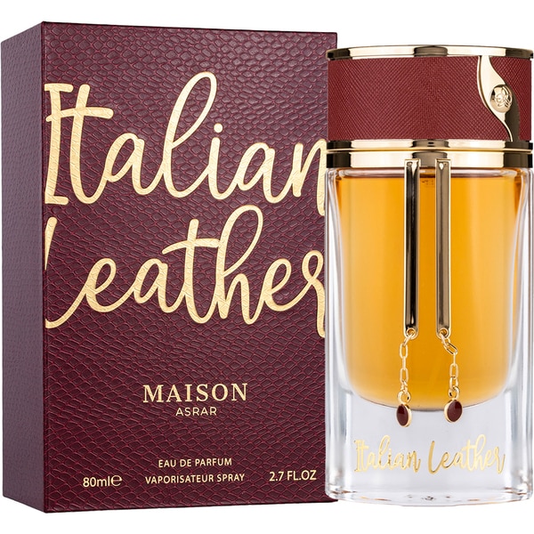 Apa de parfum MAISON ASRAR Italian Leather, Unisex, 80ml