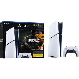 Consola PlayStation 5 Slim Digital Edition (PS5) 1TB, D-Chassis, Call of Duty Black Ops 6 Bundle