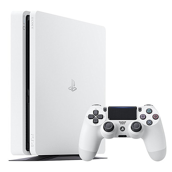 Aja Friday Counting insects Consola SONY PlayStation 4 Slim (PS4 Slim) 500GB, Glacier White, F-Chassis