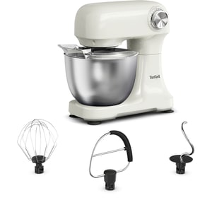 Robot de bucatarie TEFAL Bake Easy QB140AF0, vas 3.5l, 500W, bej-argintiu