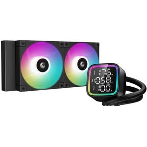 Cooler procesor cu lichid DEEPCOOL LD240, RGB, 2 x 120mm, R-LD240-BKMSN-G-1