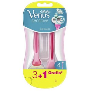 Aparat de ras de unica folosinta GILLETTE Venus Sensitive Skin Elixir, Femei, 4 bucati