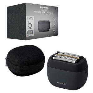 Aparat de ras portabil PANASONIC ES-PV3B-K803 Seria 900, Wet&Dry, autonomie 50 min, 5 elemente taiere, husa voiaj, negru