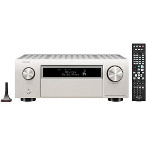 Receiver AV DENON AVC-X6700H, 200W, Bluetooth, Wi-Fi, Dolby Atmos, DTS:X, argintiu