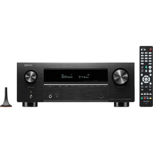 Receiver AV DENON AVR-X2800HDAB, 500W, Bluetooth, Wi-Fi, Ethernet, Dolby Atmos, DTS:X, negru