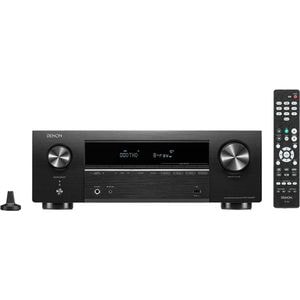 Receiver AV DENON AVR-X580BT, 130W, Bluetooth, 8K, Dolby Audio, negru