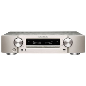 Receiver AV MARANTZ NR1711, 90W, Bluetooth, Wi-Fi, Dolby Atmos, DTS:X, argintiu
