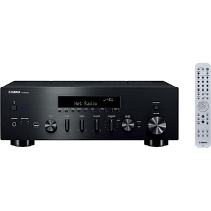 Receiver AV YAMAHA R-N600A, 80W, Wi-Fi, Bluetooth, negru