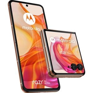 Telefon MOTOROLA Razr 50 Ultra 5G, 512GB, 12GB RAM, Dual SIM, Peach Fuzz