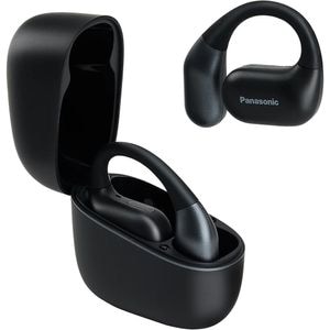 Casti PANASONIC RB-F10DE-K, True Wireless, Bluetooth, Open-ear, Microfon, negru