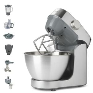 Robot de bucatarie KENWOOD KMix KHC29A.R0SI, vas 4.3l, blender 1.2l, 1000W, 6 trepte viteza, argintiu