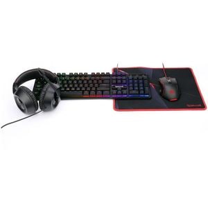 Kit Gaming REDRAGON S137 4 in 1, USB, Layout US, negru