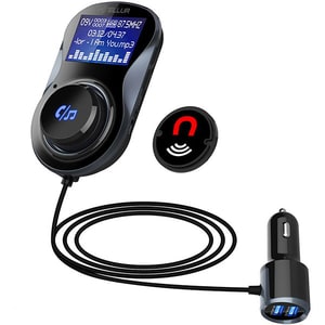 Modulator FM TELLUR TLL622031, Bluetooth, MicroSD, USB, MP3, negru