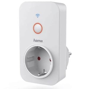 Priza smart HAMA 176552, WI-Fi, 3680W, 1.6A, alb