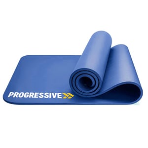 Saltea fitness PROGRESSIVE Pro120-Blue, 183 x 60 x 1.2 cm, albastru
