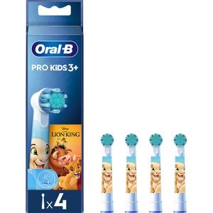 Rezerve periuta de dinti electrica pentru copii ORAL-B Pro Kids Lion King, 4buc