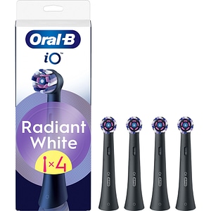 Rezerve periuta de dinti ORAL-B iO Radiant White, 4buc, negru