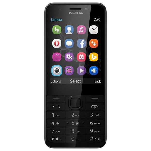 Telefon mobil NOKIA 230, 16MB RAM, 2G, Dual SIM, Dark Silver