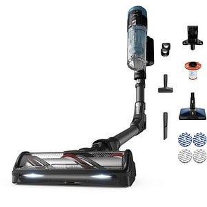 Aspirator vertical ROWENTA X-Force Flex 14.80 RH9BC1WO, 0.6l, autonomie max 90 min, albastru inchis-negru