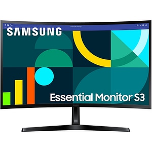 Monitor Gaming curbat LED VA SAMSUNG Essential S3 S36GD LS27D366GAUXEN, 27", Full HD, 100Hz, negru