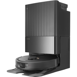 Aspirator robot ROBOROCK Q-Revo S QRS5200, 0.33l, 14.4V, autonomie max 180 min, Navigare Lidar, functie mop, negru
