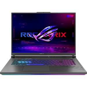 Laptop Gaming ASUS ROG Strix G18 G814JV-N6035, Intel Core i7-13650HX pana la 4.9GHz, 18" WQXGA, 16GB, SSD 1TB, NVIDIA GeForce RTX 4060 8GB, FreeDos, Eclipse Gray