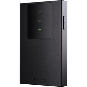 Router Wireless portabil TENDA 4G180 v 4.0, 4G LTE, Single-Band 286 Mbps, USB-C, negru