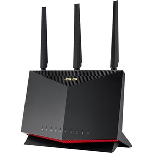 Router Wi-Fi Gigabit ASUS RT-AX86U Pro, Wi-Fi 6, Dual Band 861 + 4804 Mbps, negru