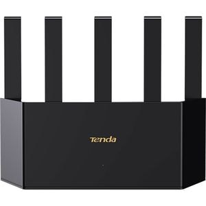 Router Wireless Gigabit TENDA TX2L Pro AX1500, Wi-Fi 6, Dual-Band 300 + 1201 Mbps, negru