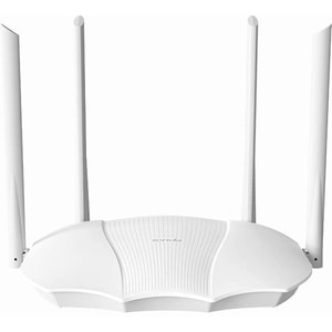Router Wireless Gigabit TENDA TX9 AX3000, Wi-Fi 6, Dual-Band 574 + 2402 Mbps, Beamforming, alb