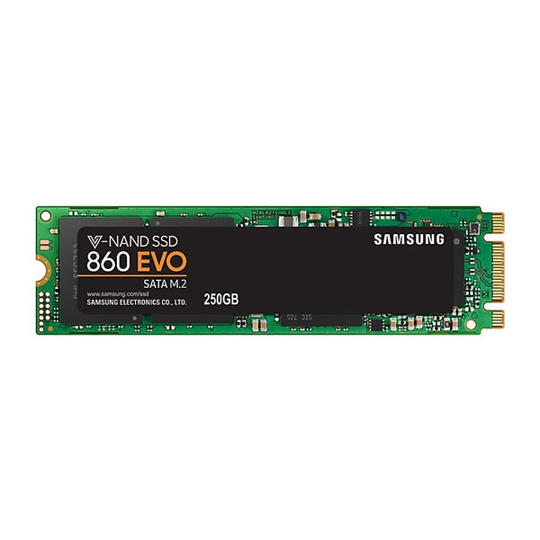 masterpiece Or later tool Solid-State Drive (SSD) SAMSUNG 860 EVO 250GB, SATA3, M.2, MZ-N6E250BW