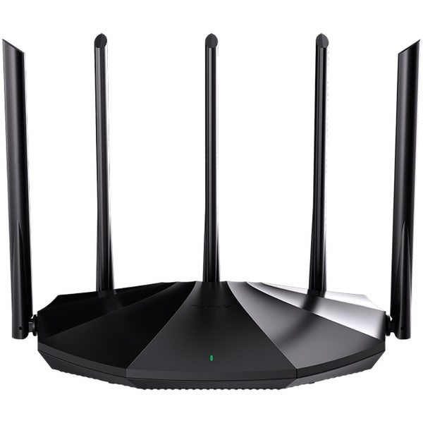 Router Wireless Gigabit TENDA TX2 Pro AX1500, Wi-Fi 6, Dual-Band 300 + 1201 Mbps, negru