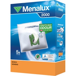 Kit MENALUX 2000: 5 saci + 1 filtru motor