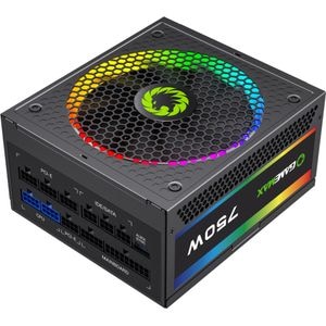 Sursa PC GAMEMAX RGB 750 PRO, 750W, 140mm, 80 Plus Gold, Full Modular