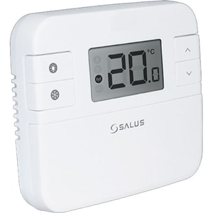 Termostat neprogramabil cu fir pentru centrala SALUS RT310, alb