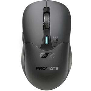 Mouse Wireless PROMATE Samo, Dual Mode, 1600 dpi, Bluetooth, negru