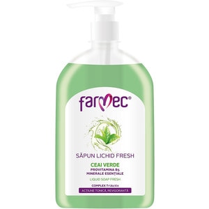 Sapun lichid FARMEC Fresh Ceai Verde, 500ml