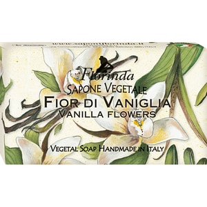 Sapun vegetal LA DISPENSA Florinda, cu flori de Vanilie, 100g