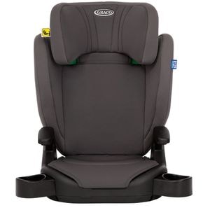 Scaun auto GRACO Junior Maxi 8CT899IROEU, 5 puncte, 15-36kg,  i-Size, gri inchis-negru