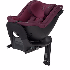 Scaun auto KINDERKRAFT I-Guard Pro KCIGUAPRRED, 5 puncte, 9-25kg, i-Size, visiniu-negru