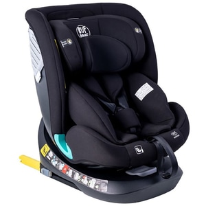 Scaun auto BUF BOOF Deluxe i-Size rotativ 360 grade SAPHIRBLACK, Isofix, 0-36 kg, negru