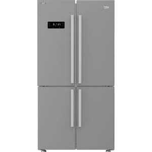 Side by Side BEKO GN1416231XPN, NeoFrost Dual Cooling, 572 l, H 182 cm, Clasa F, inox