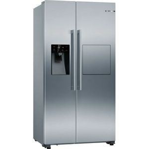 Side by Side BOSCH KAG93AIEP, No Frost, 560 l, H 178.7 cm, Clasa E, inox
